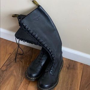 Knee high dr martens